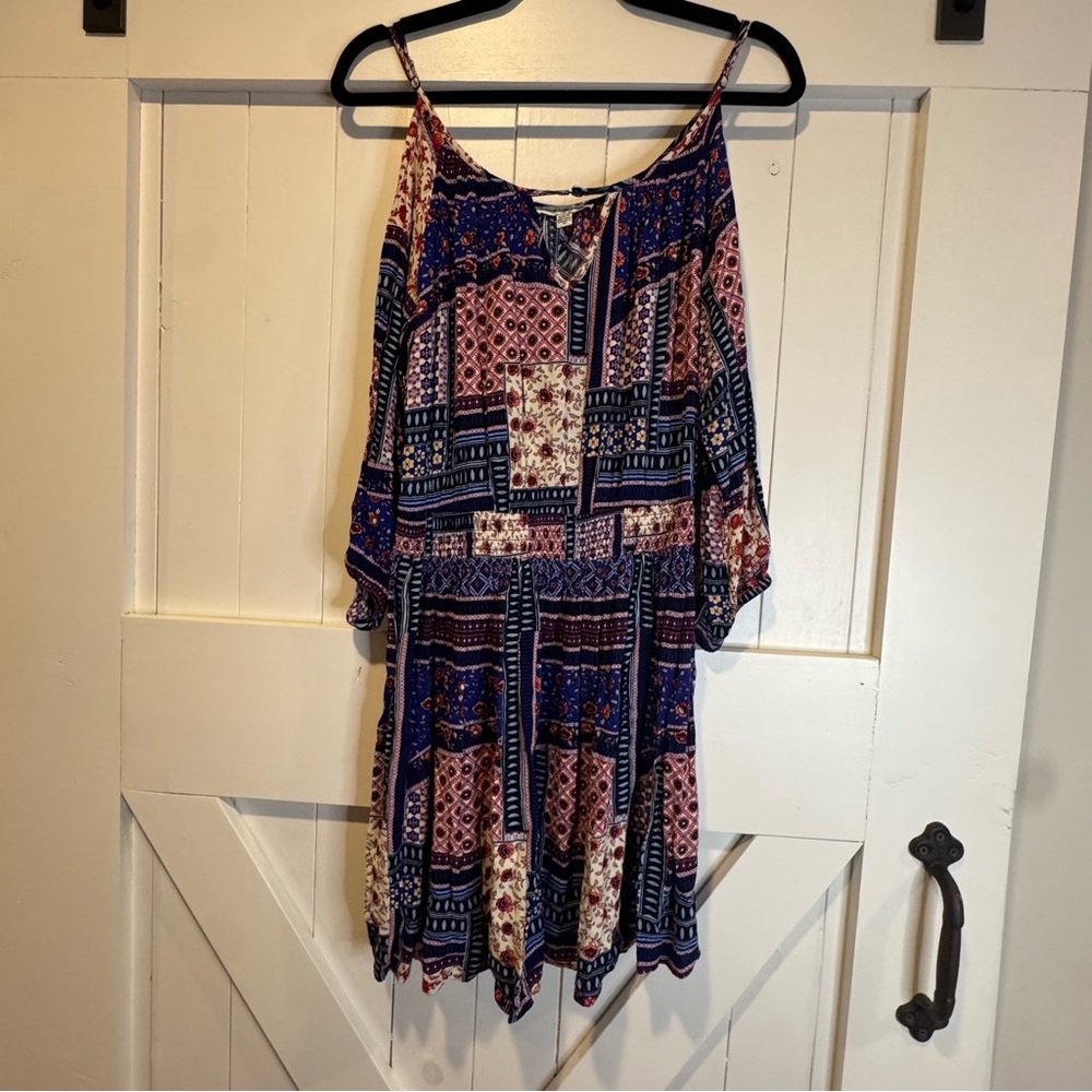 Bohemian Patchwork Dress